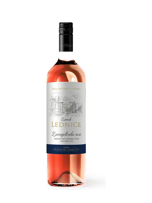 Cabernet morávia rose kabinet polosuché – Hraniční Zámeček