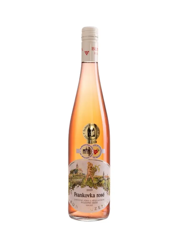 Frankovka rosé 2019 polosladké – Bunža