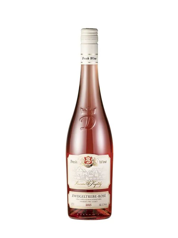 Zweigeltrebe rosé PS 2022 polosladké – u Kapličky