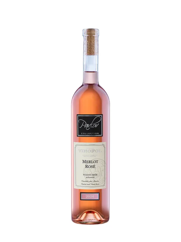 Merlot rosé Exclusive 2024 polosuché – Vinofol